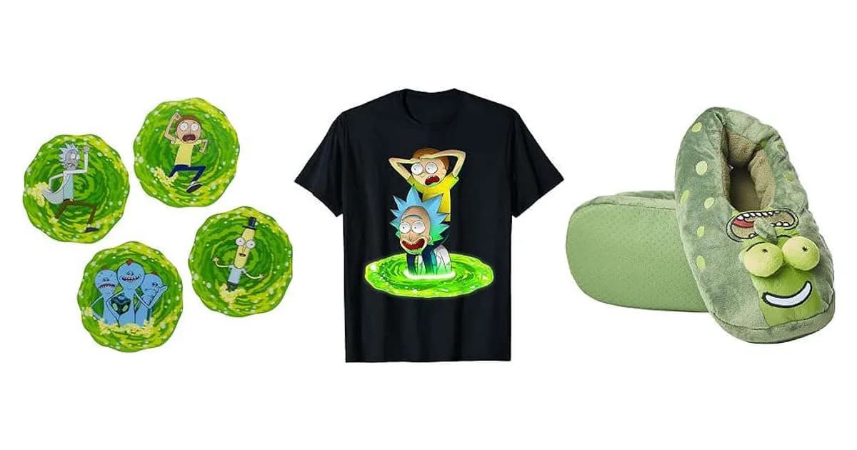 Image that represents the product page Rick And Morty Gifts For Him inside the category entertainment.