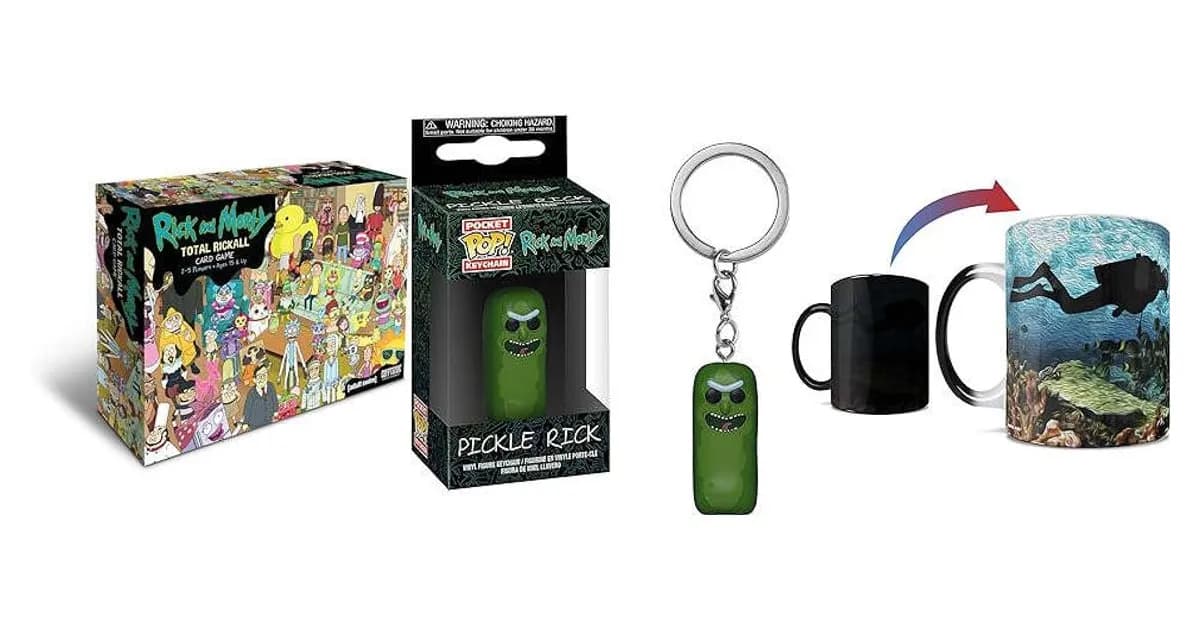 Image that represents the product page Rick And Morty Gifts inside the category entertainment.