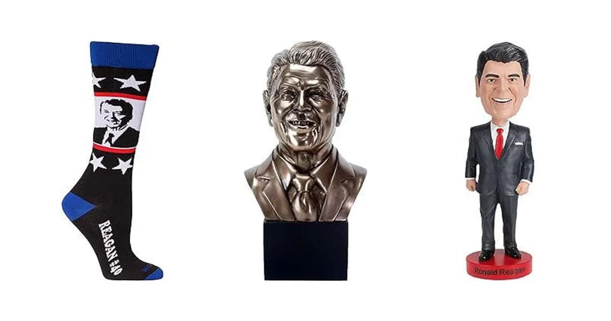 Image that represents the product page Ronald Reagan Gifts inside the category celebrations.