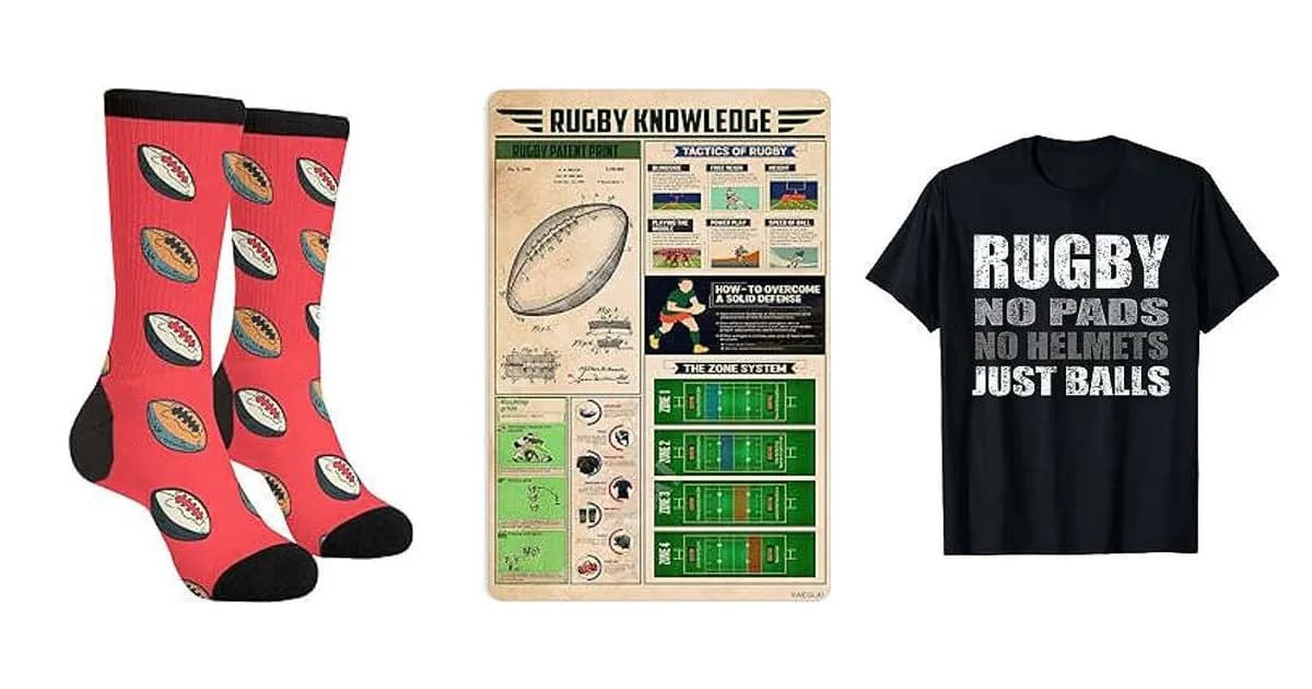 Image that represents the product page Rugby Gifts inside the category hobbies.