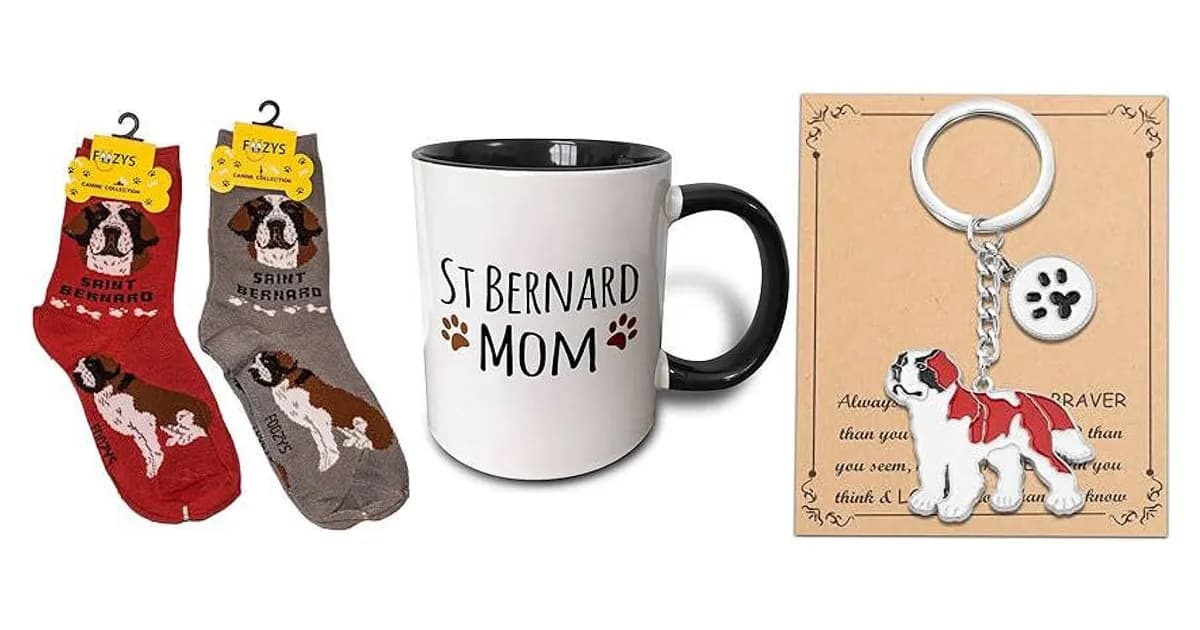 Image that represents the product page Saint Bernard Gifts inside the category animals.