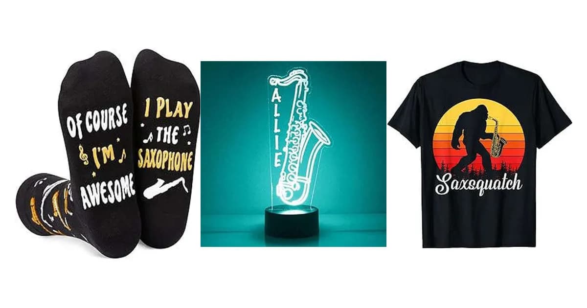 Image that represents the product page Saxophone Gifts inside the category music.