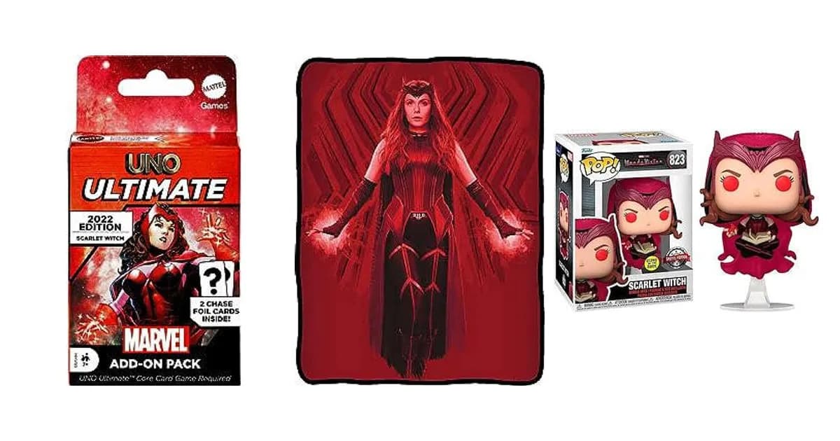 Image that represents the product page Scarlet Witch Gifts inside the category entertainment.