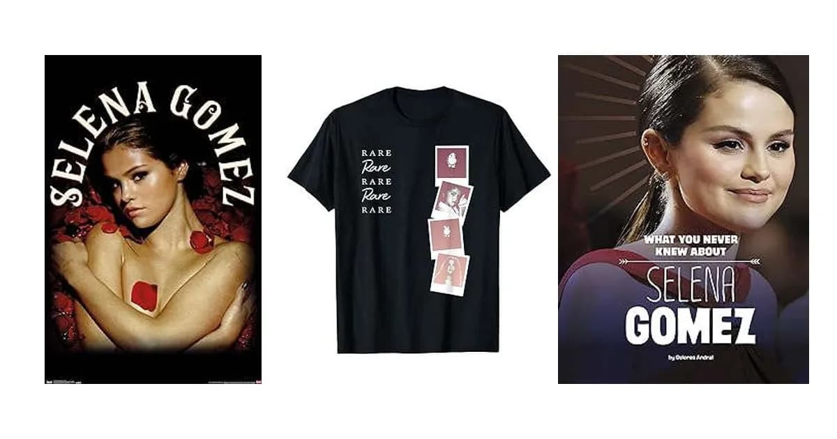Image that represents the product page Selena Gomez Gifts inside the category entertainment.