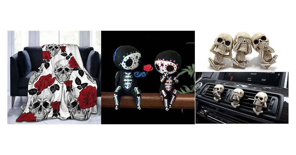 Image that represents the product page Skull Gifts For Her inside the category accessories.