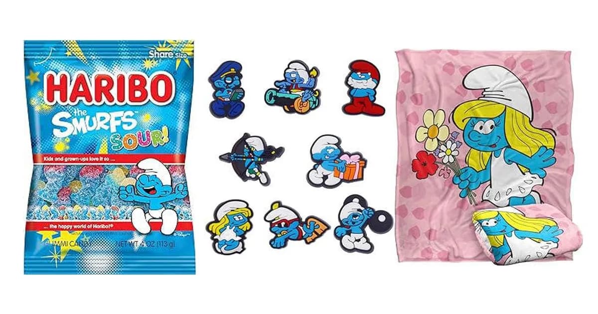 Image that represents the product page Smurf Gifts inside the category entertainment.