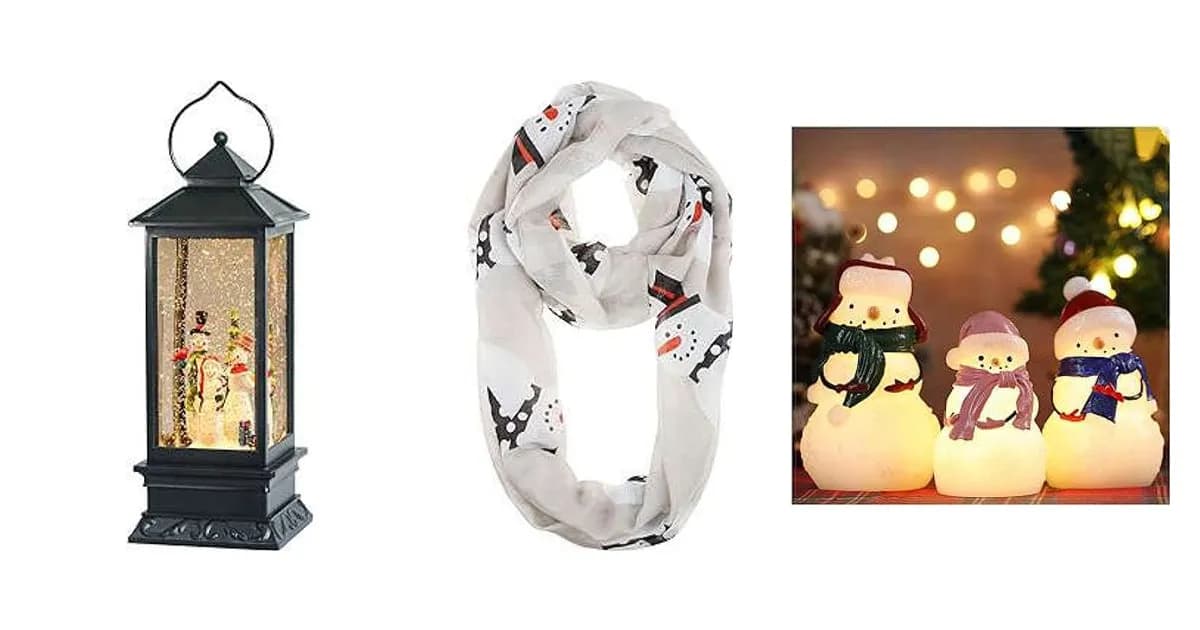Image that represents the product page Snowman Gifts For Christmas inside the category celebrations.