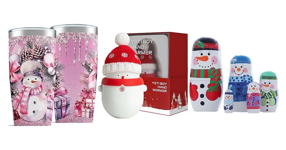 Image that represents the product page Snowman Gifts inside the category festivities.