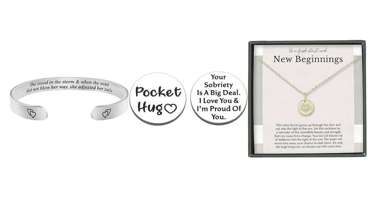 Image that represents the product page Sobriety Gifts For Her inside the category wellbeing.