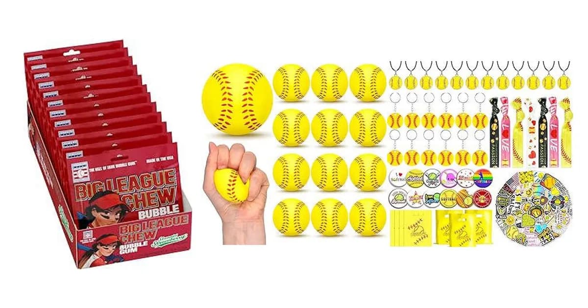 Image that represents the product page Softball Team Gifts inside the category hobbies.
