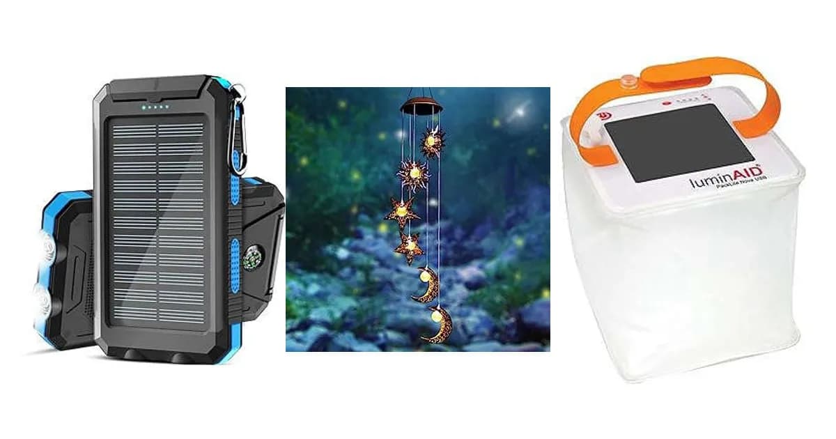 Image that represents the product page Solar Powered Gifts inside the category technology.
