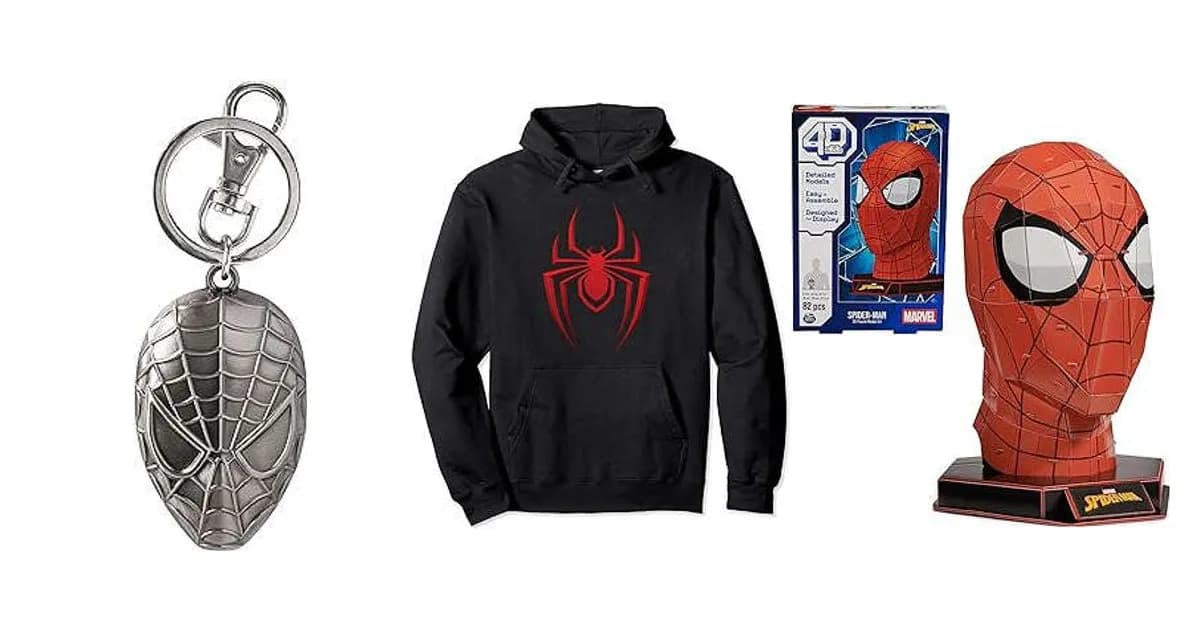 Image that represents the product page Spider Man Gifts For Adults inside the category entertainment.