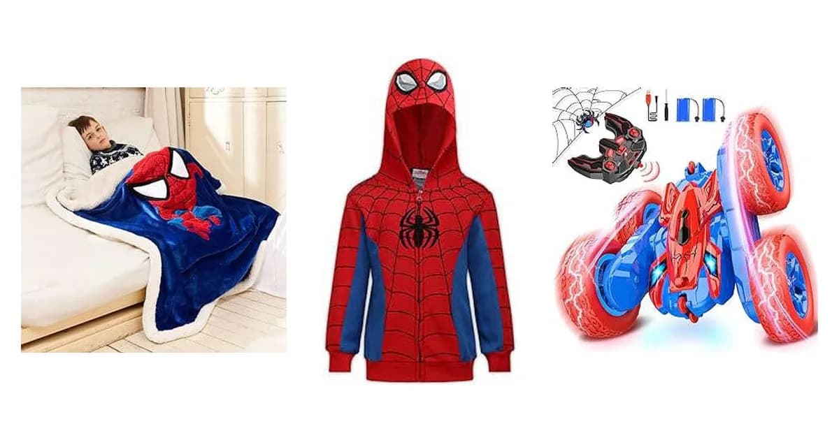 Image that represents the product page Spiderman Birthday Gifts inside the category celebrations.