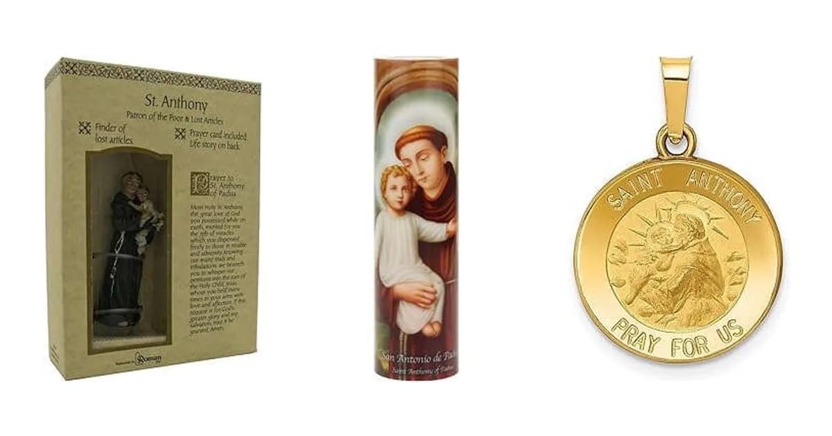 Image that represents the product page St Anthony Gifts inside the category celebrations.