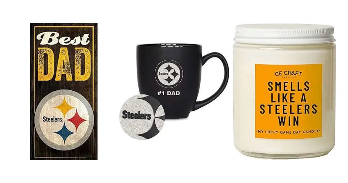 Image that represents the product page Steelers Dad Gifts inside the category family.