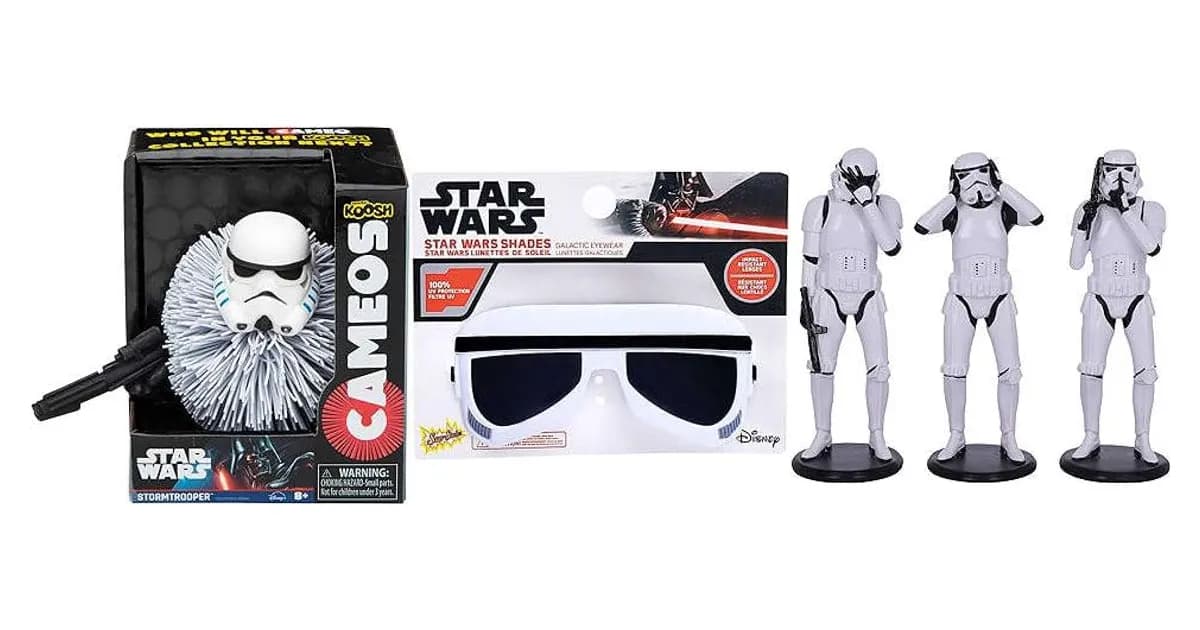 Image that represents the product page Stormtrooper Gifts inside the category entertainment.