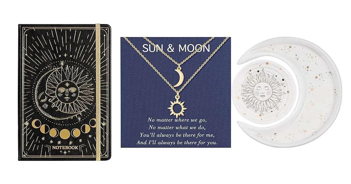 Image that represents the product page Sun And Moon Gifts inside the category decoration.