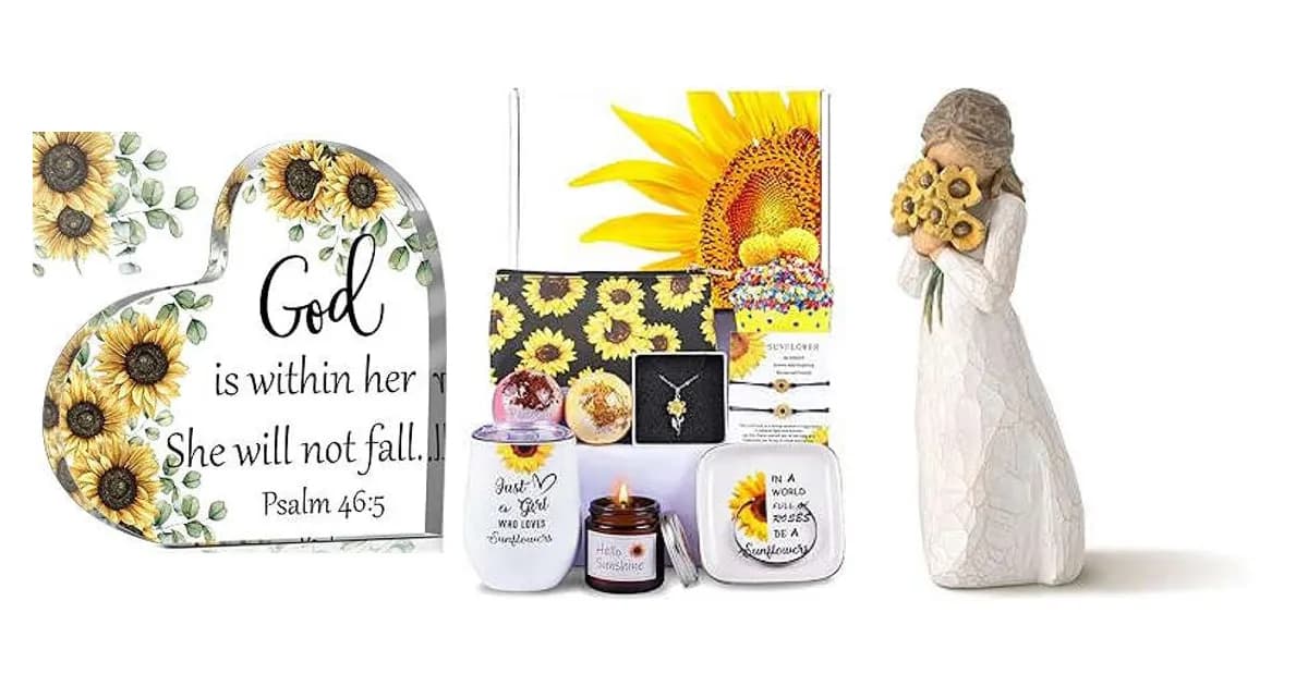 Image that represents the product page Sunflower Gifts For Mom inside the category celebrations.
