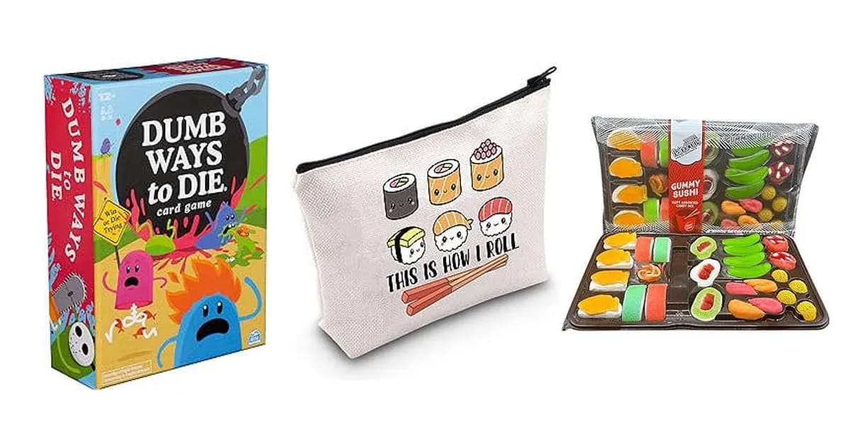 Image that represents the product page Sushi Themed Gifts inside the category accessories.