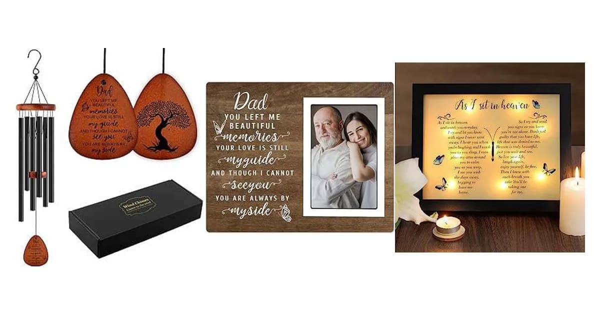 Image that represents the product page Sympathy Gifts For Loss Of Father inside the category occasions.