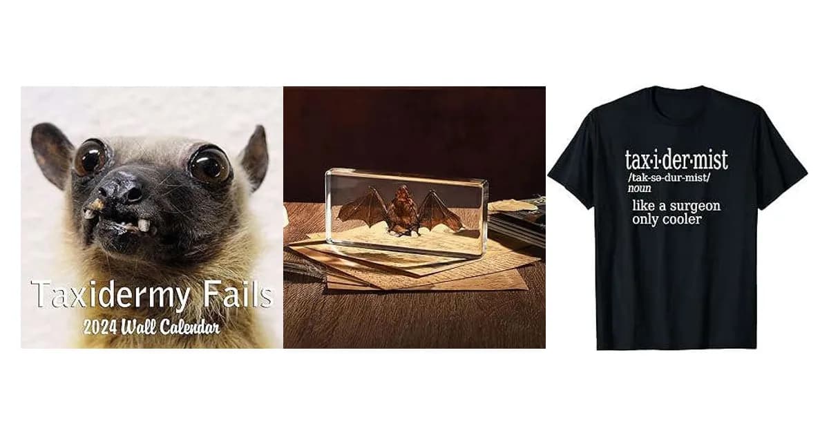 Image that represents the product page Taxidermy Gifts inside the category hobbies.