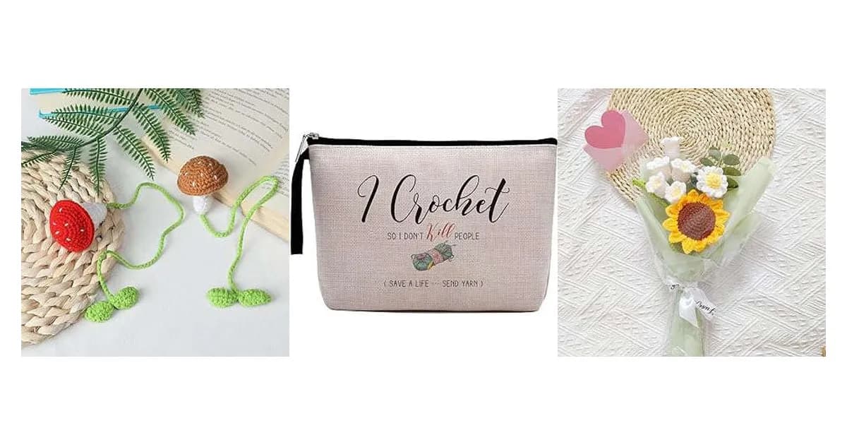 Image that represents the product page Teacher Crochet Gifts inside the category thanks.