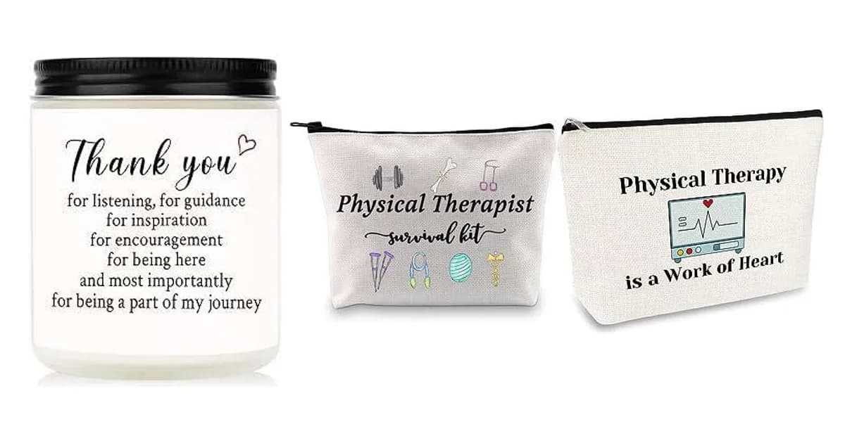 Image that represents the product page Thank You Gifts For Physical Therapists inside the category thanks.