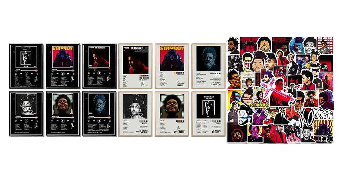 Image that represents the product page The Weeknd Gifts inside the category music.
