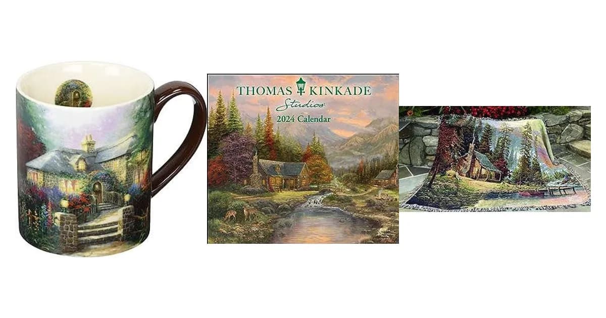 Image that represents the product page Thomas Kinkade Gifts inside the category decoration.