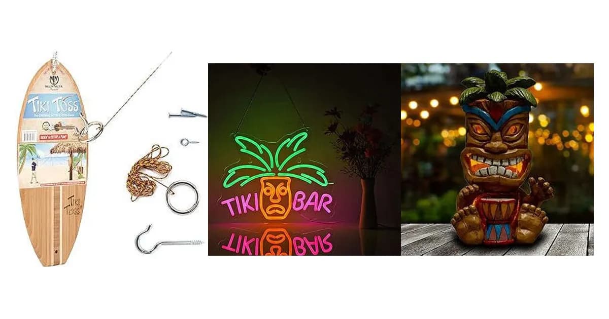 Image that represents the product page Tiki Bar Gifts inside the category house.