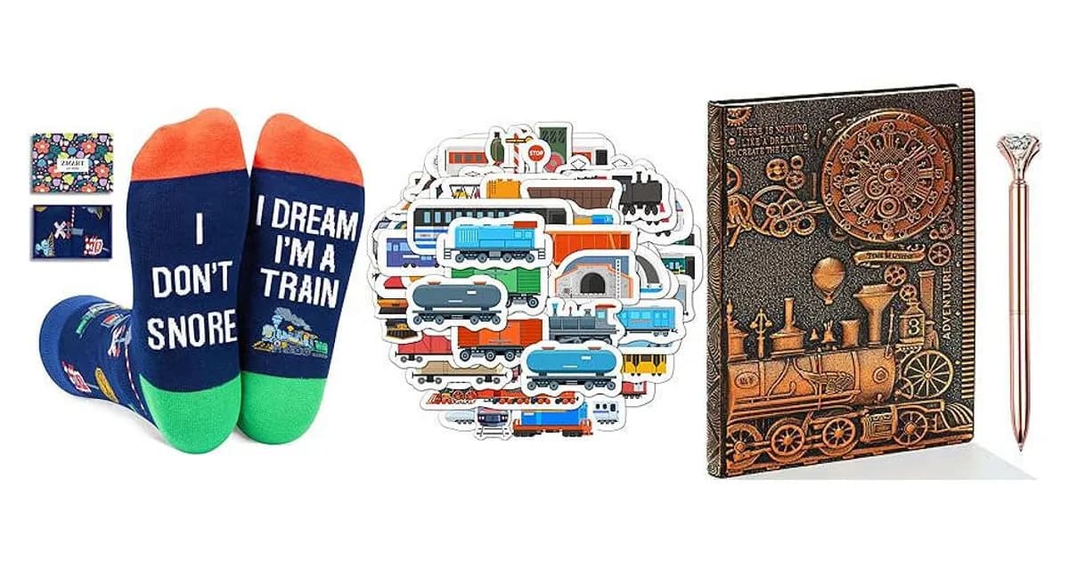 Image that represents the product page Train Lovers Gifts inside the category hobbies.