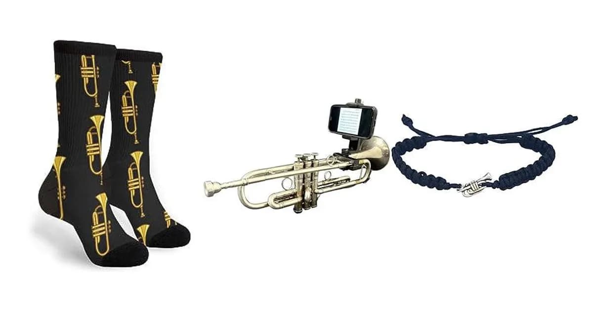 Image that represents the product page Trumpet Player Gifts inside the category music.