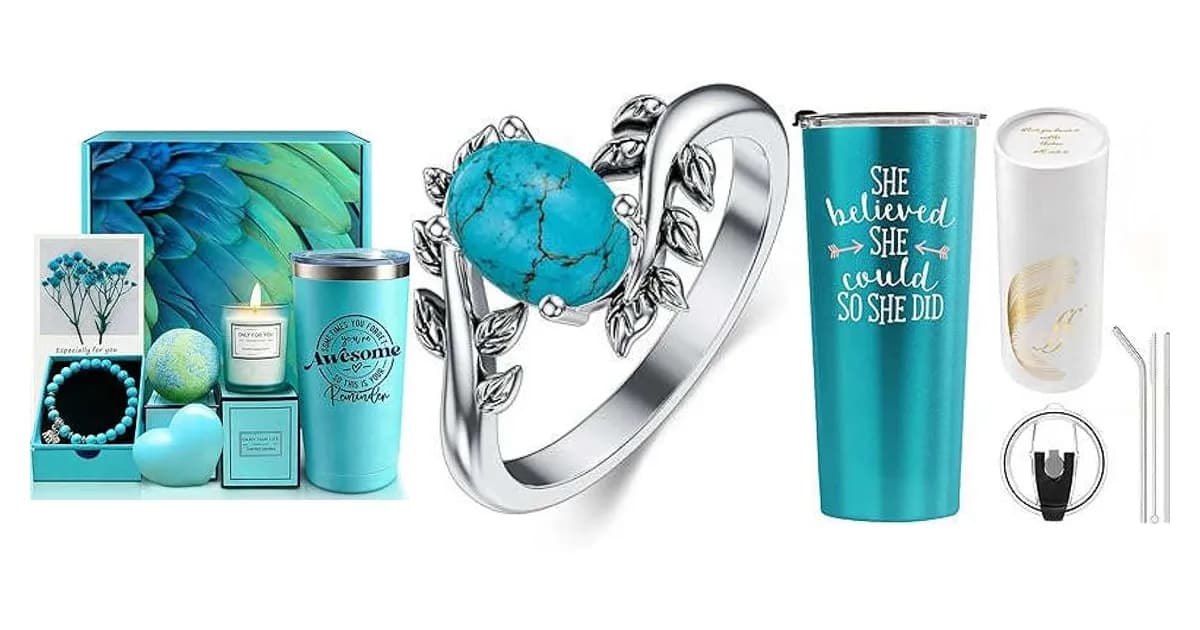 Image that represents the product page Turquoise Gifts For Her inside the category accessories.