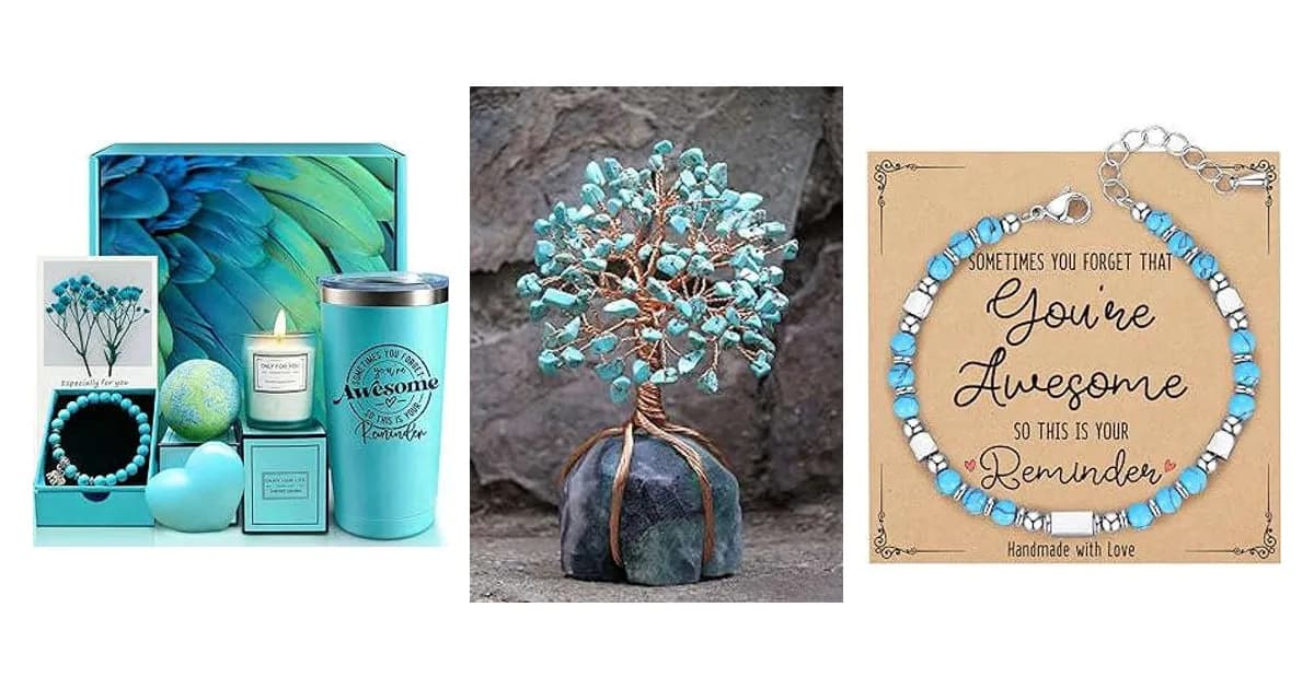 Image that represents the product page Turquoise Gifts inside the category accessories.