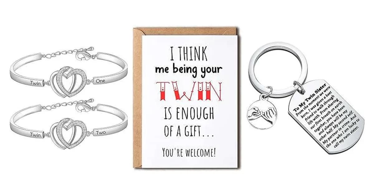 Image that represents the product page Twin Sister Birthday Gifts inside the category celebrations.