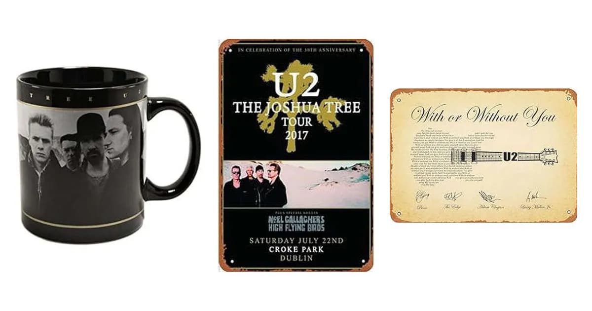 Image that represents the product page U2 Gifts inside the category music.