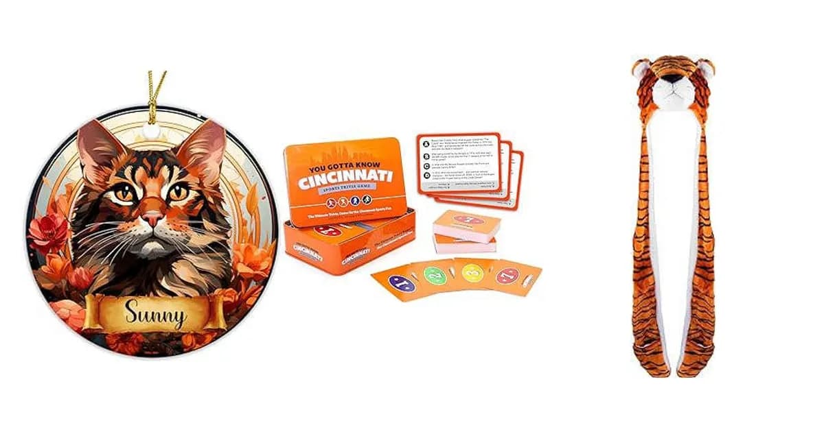 Image that represents the product page Unique Bengals Gifts inside the category hobbies.