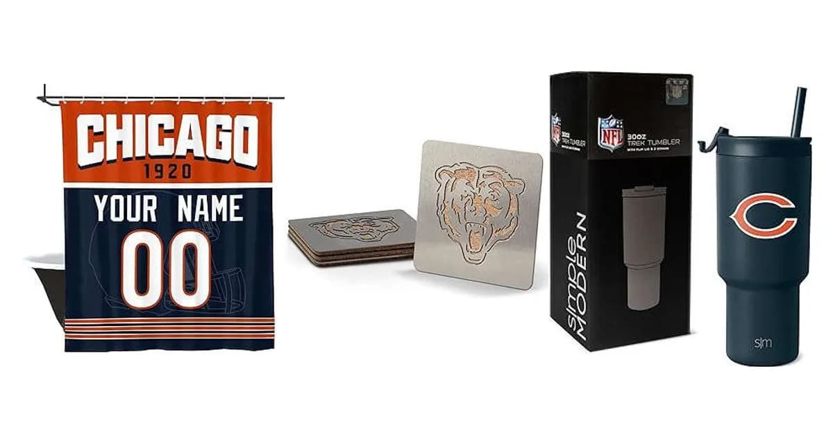 Image that represents the product page Unique Chicago Bears Gifts inside the category hobbies.