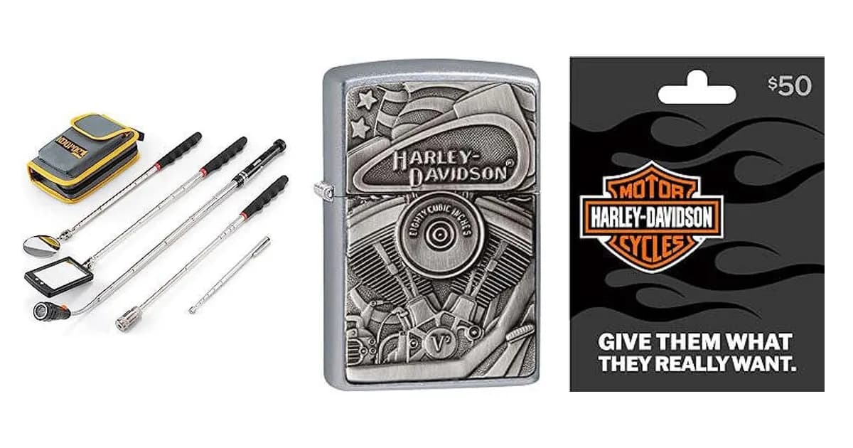 Image that represents the product page Unique Harley Davidson Gifts inside the category hobbies.
