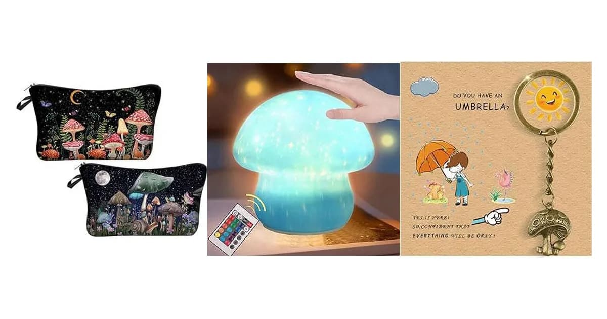 Image that represents the product page Unique Mushroom Gifts inside the category hobbies.