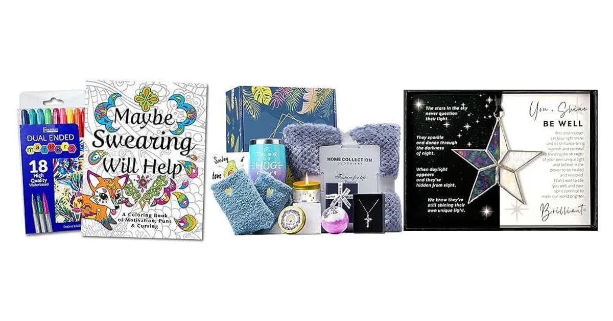Image that represents the product page Unique Recovery Gifts inside the category wellbeing.