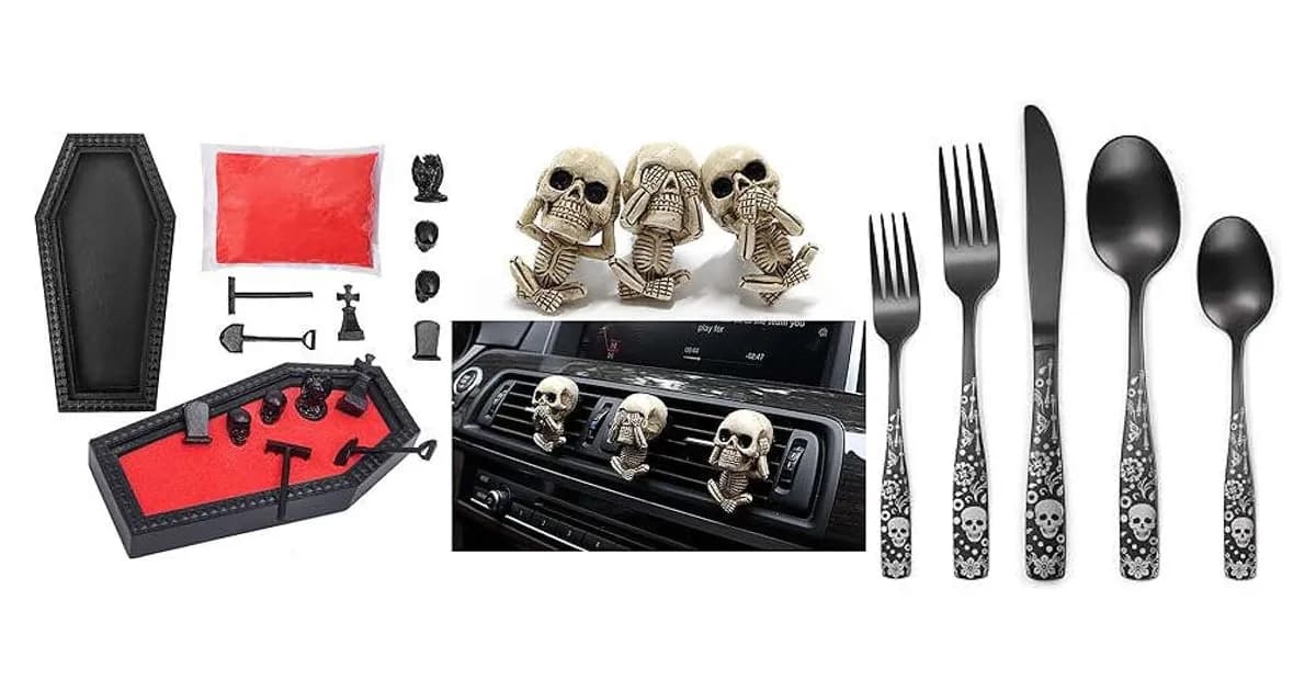 Image that represents the product page Unique Skull Gifts inside the category hobbies.