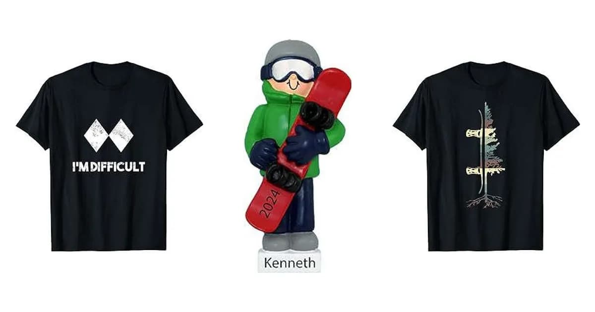 Image that represents the product page Unique Snowboard Gifts inside the category hobbies.