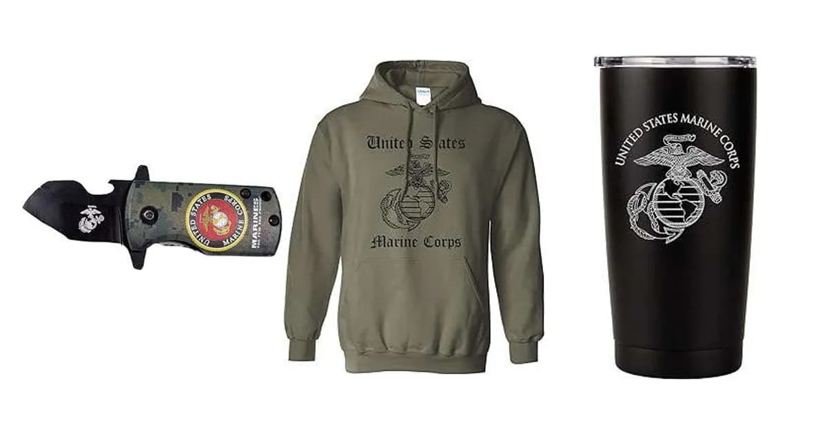 Image that represents the product page United States Marines Gifts inside the category professions.