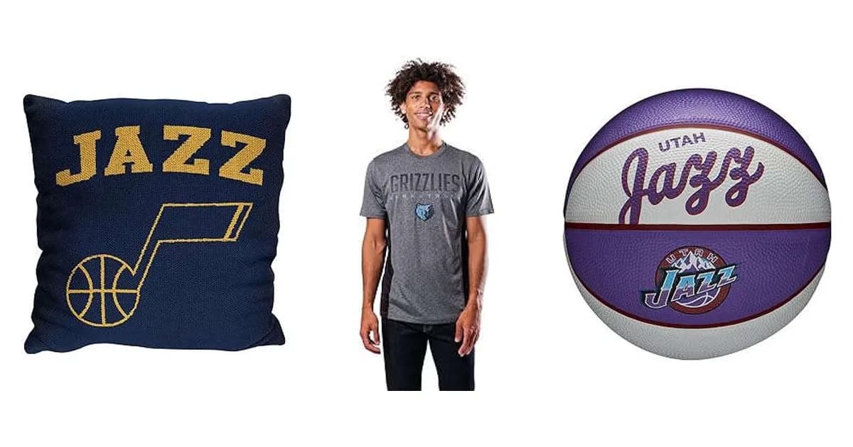 Image that represents the product page Utah Jazz Gifts inside the category entertainment.