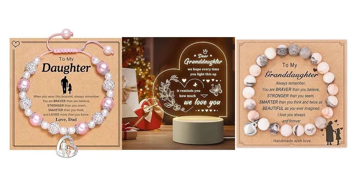 Image that represents the product page Valentine Gifts For Granddaughters inside the category occasions.