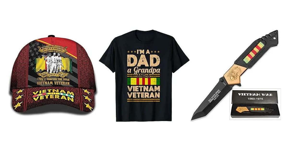 Image that represents the product page Vietnam Veteran Gifts inside the category thanks.