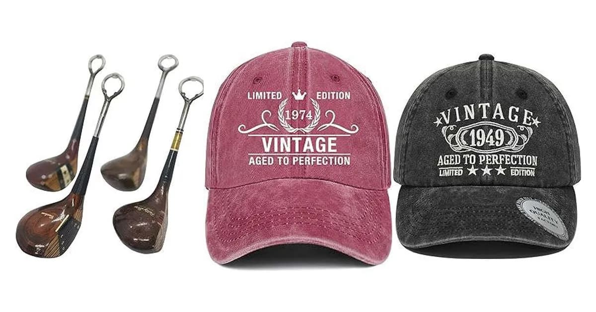 Image that represents the product page Vintage Golf Gifts inside the category hobbies.