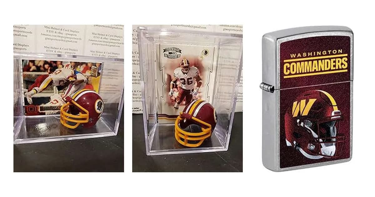 Image that represents the product page Washington Redskins Gifts inside the category hobbies.