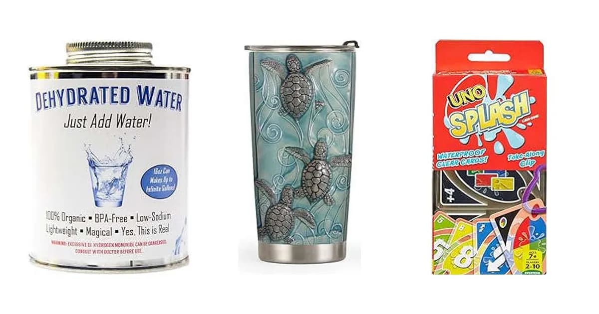 Image that represents the product page Water Themed Gifts inside the category celebrations.
